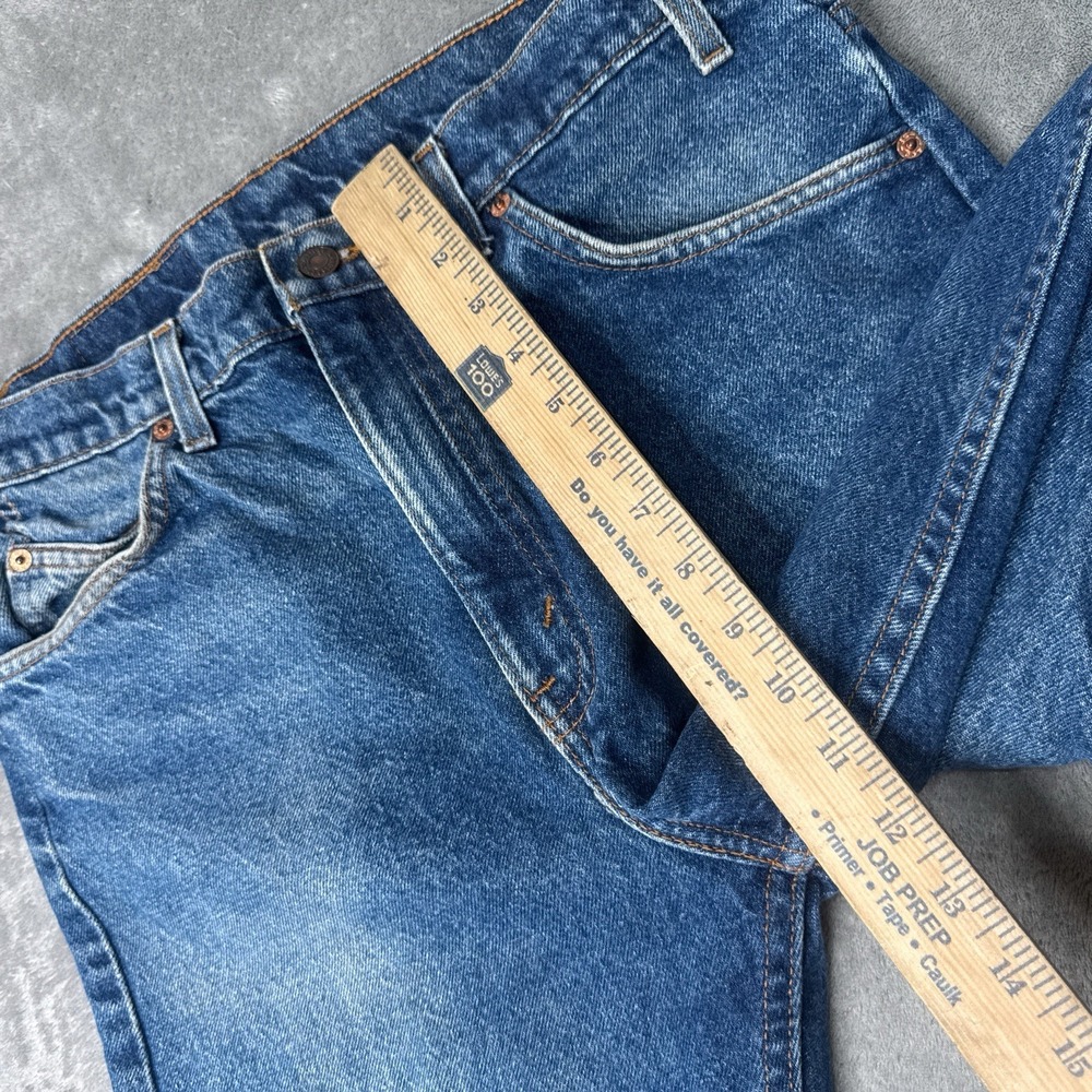 Vintage Levis Jeans Mens 35x30 (Fits 33x29) 505 Orange Tab 90s Made in USA - Picture 7 of 16